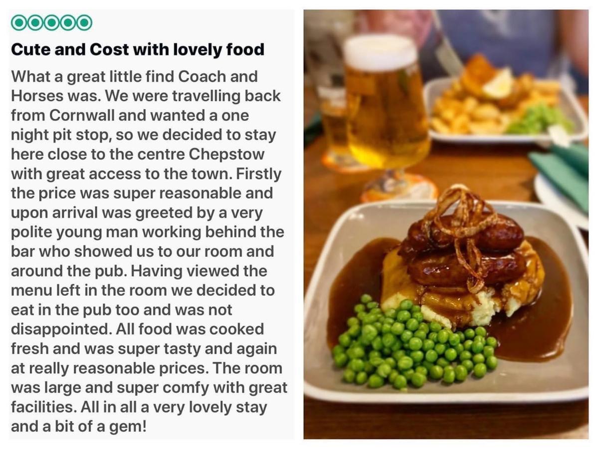 The Coach And Horses Inn 쳅스토 외부 사진