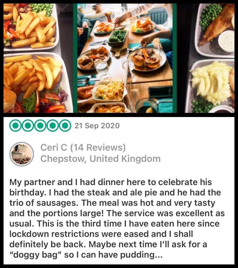 The Coach And Horses Inn 쳅스토 외부 사진